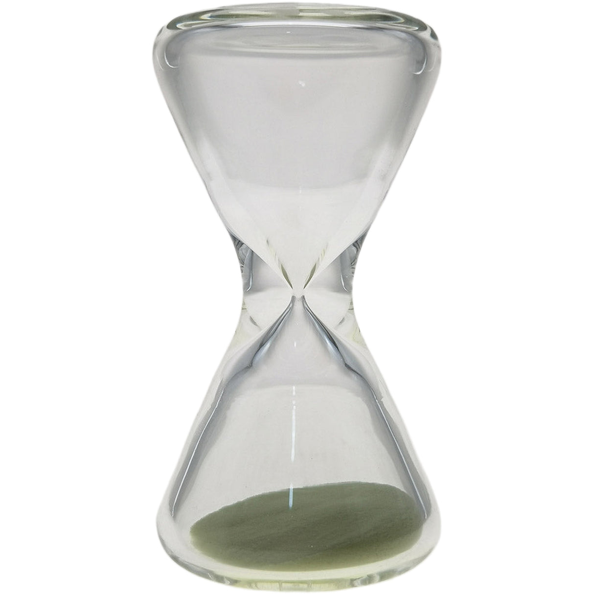 Thick Ass Glass Glow Sand 3.5" Hourglass - Enchanting Dab Timer Accessory