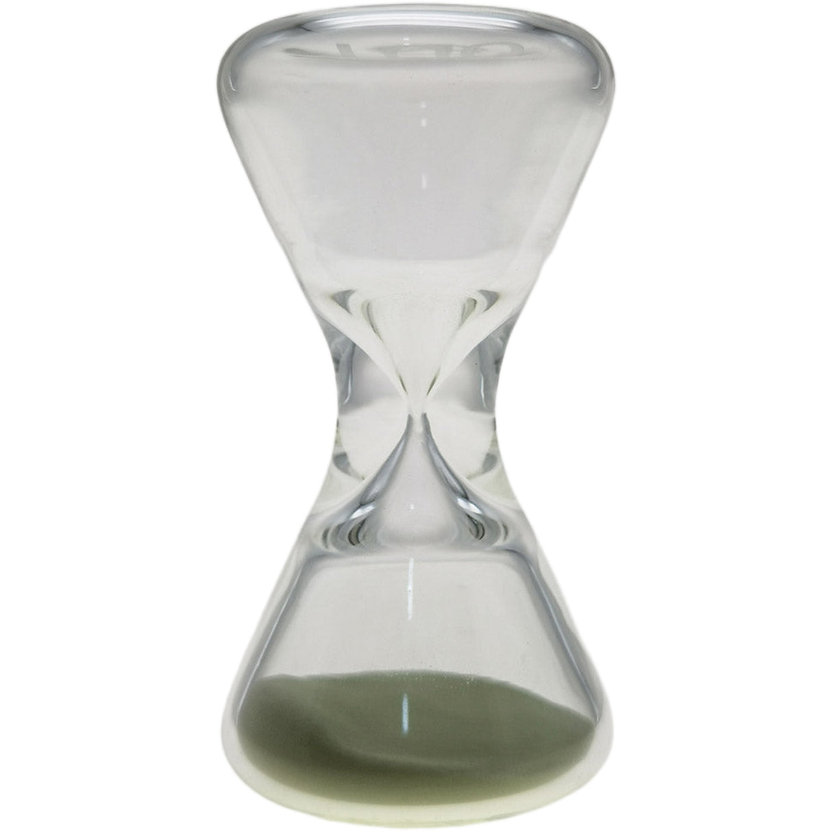 Thick Ass Glass Glow Sand 3.5" Hourglass - Enchanting Dab Timer Accessory