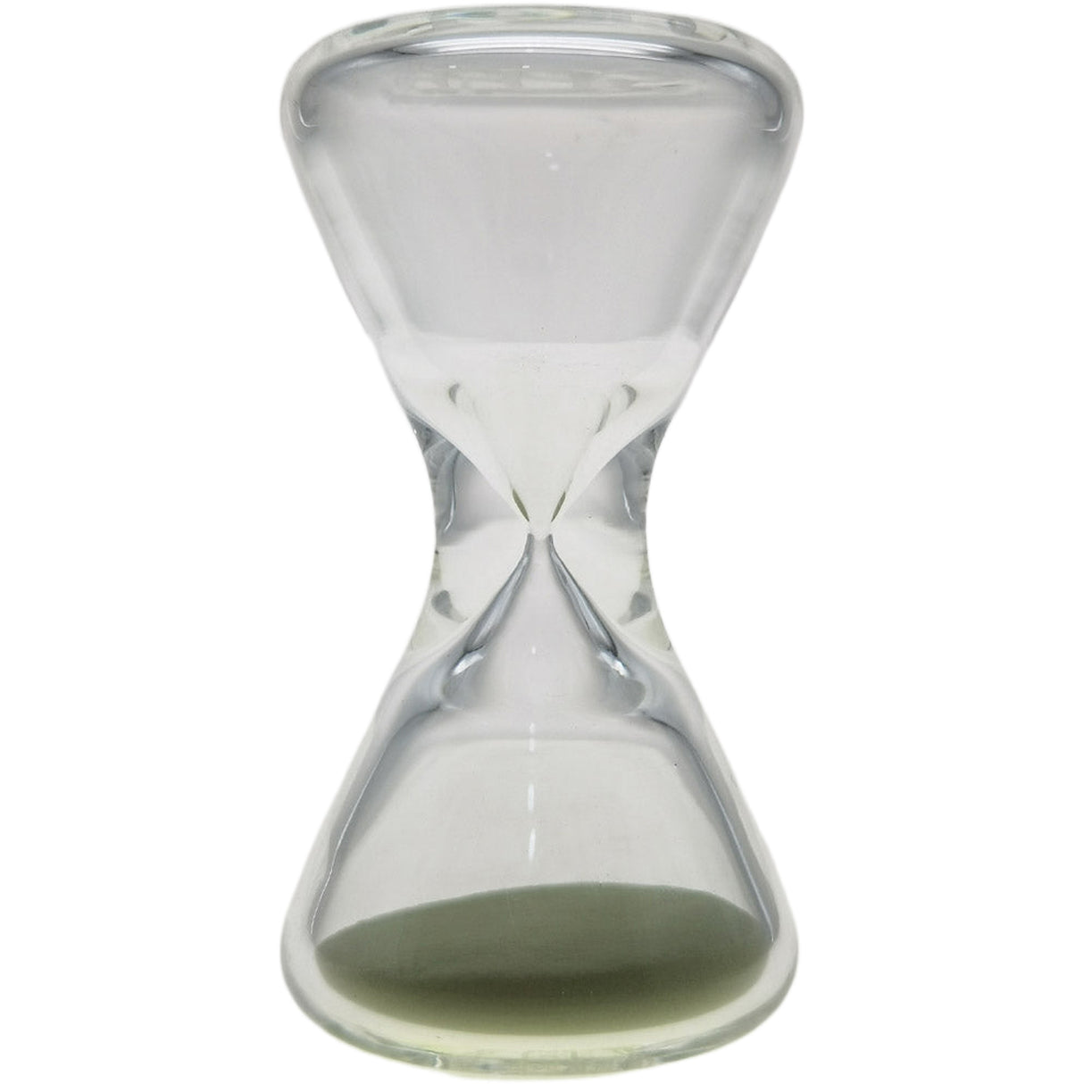 Thick Ass Glass Glow Sand 3.5" Hourglass - Enchanting Dab Timer Accessory