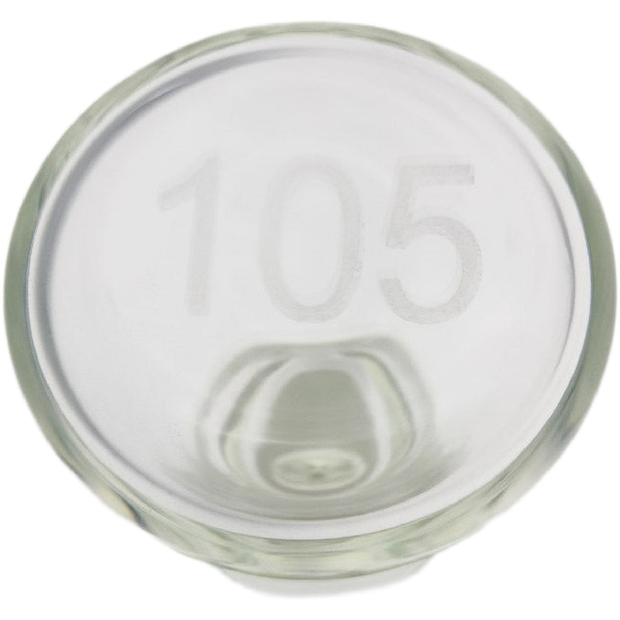 Thick Ass Glass Glow Sand 3.5" Hourglass - Enchanting Dab Timer Accessory