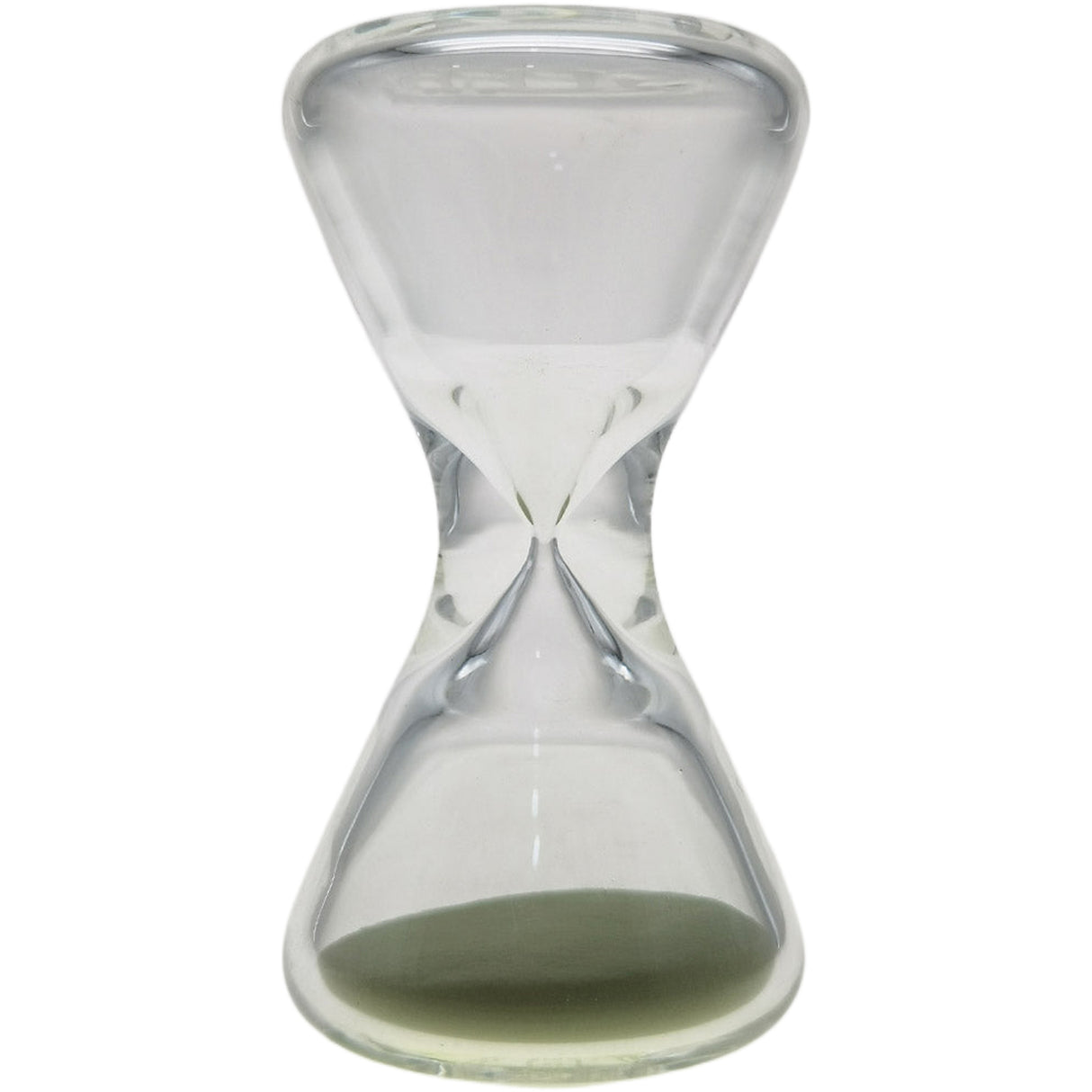Thick Ass Glass Glow Sand 3.5" Hourglass - Enchanting Dab Timer Accessory
