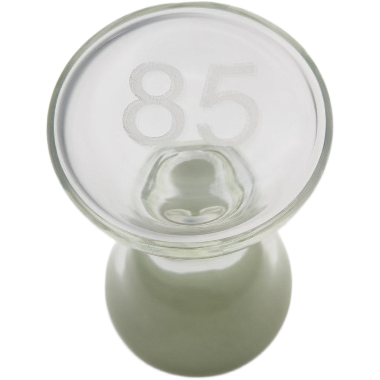 Thick Ass Glass Glow Sand 3.5" Hourglass - Enchanting Dab Timer Accessory