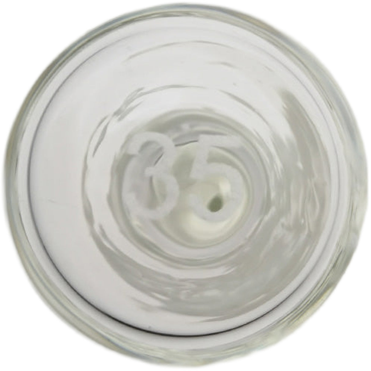 Thick Ass Glass Glow-in-the-Dark Sand Hourglass 2.0" - Unique Kitchen Timer