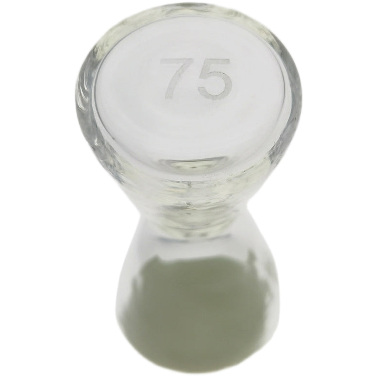 Thick Ass Glass Glow-in-the-Dark Sand Hourglass 2.0" - Unique Kitchen Timer