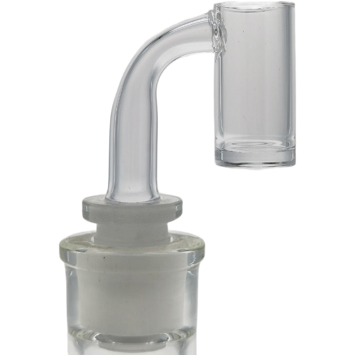 Thick Ass Glass High Airflow Flat Top Quartz Banger - Deep Dish Design