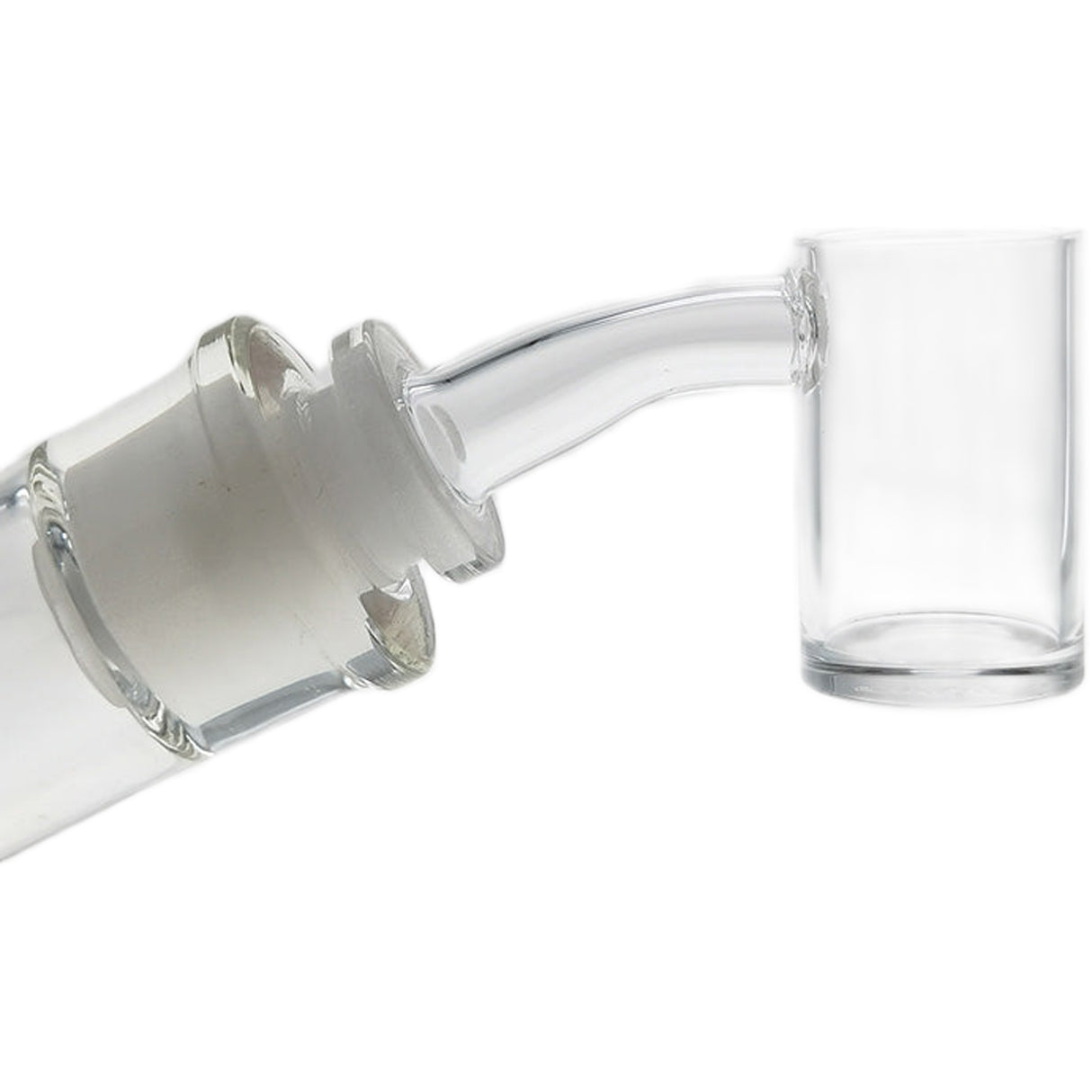 Thick Ass Glass High Airflow Quartz Banger Flat Top 25MM - Versatile Angles