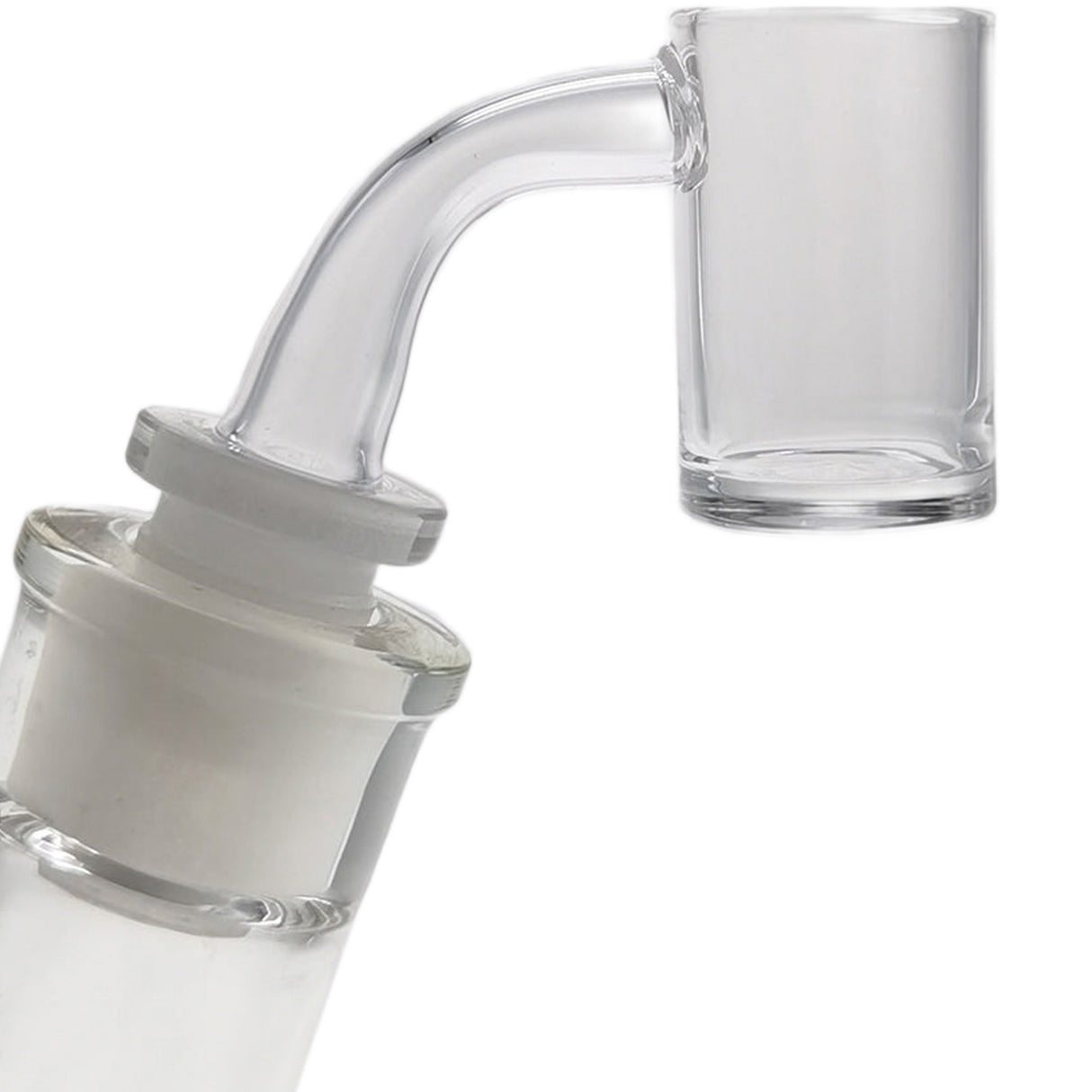 Thick Ass Glass High Airflow Quartz Banger Flat Top 25MM - Versatile Angles