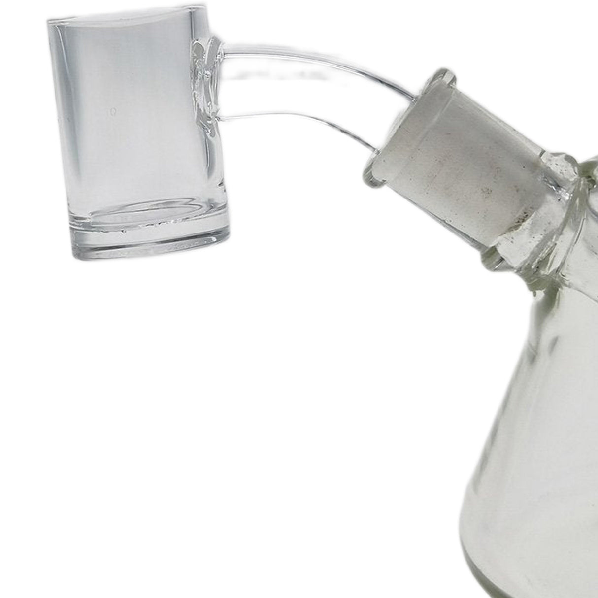 Thick Ass Glass High-Flow 45Β° Quartz Banger Flat Top - 20x2/4MM