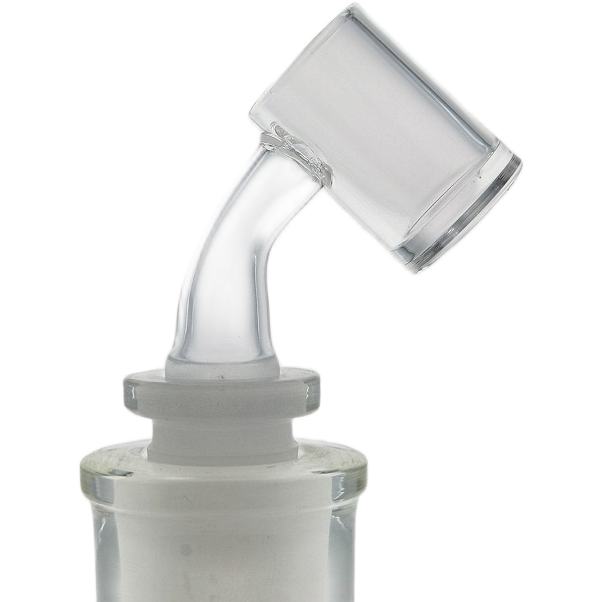 Thick Ass Glass High-Flow 45Β° Quartz Banger Flat Top - 20x2/4MM