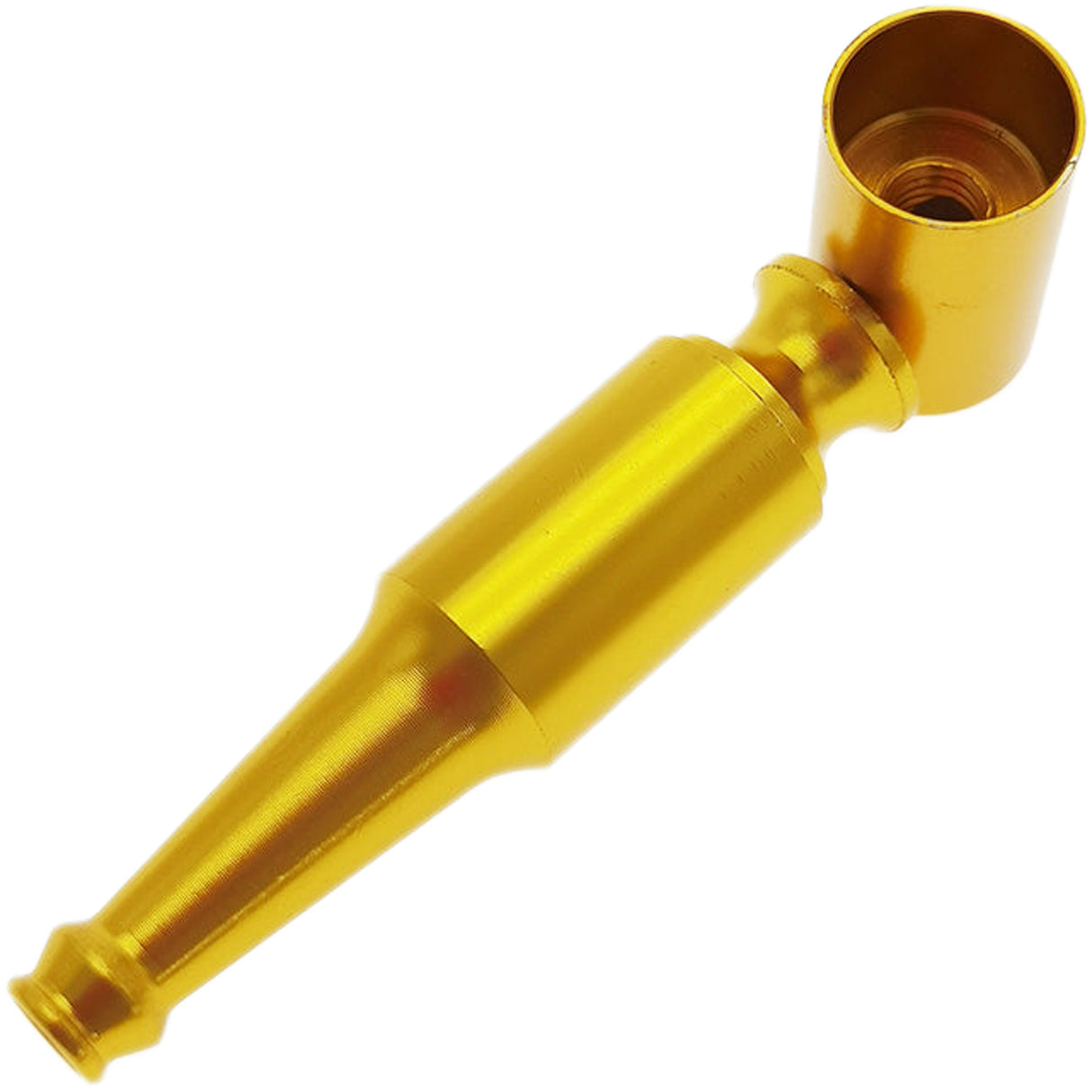 Thick Ass Glass Mini Beer Bottle Chillum | 2.75" Stealth Dry Herb Pipe