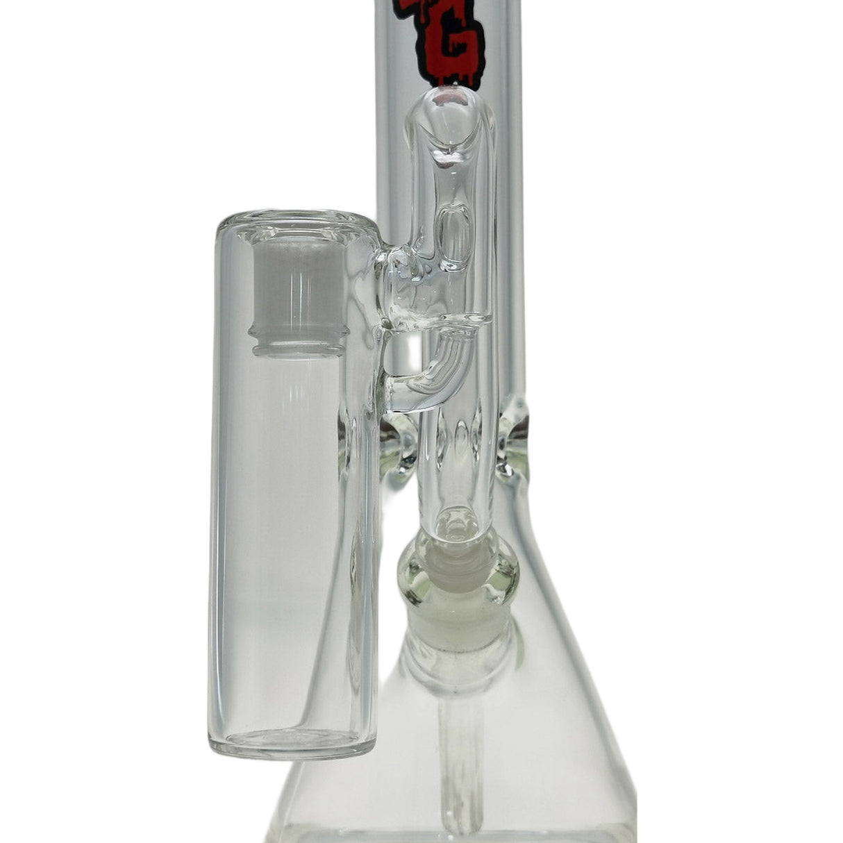 Thick Ass Glass Quartz Ash Catcher 14M-18F 3.75" Downstem