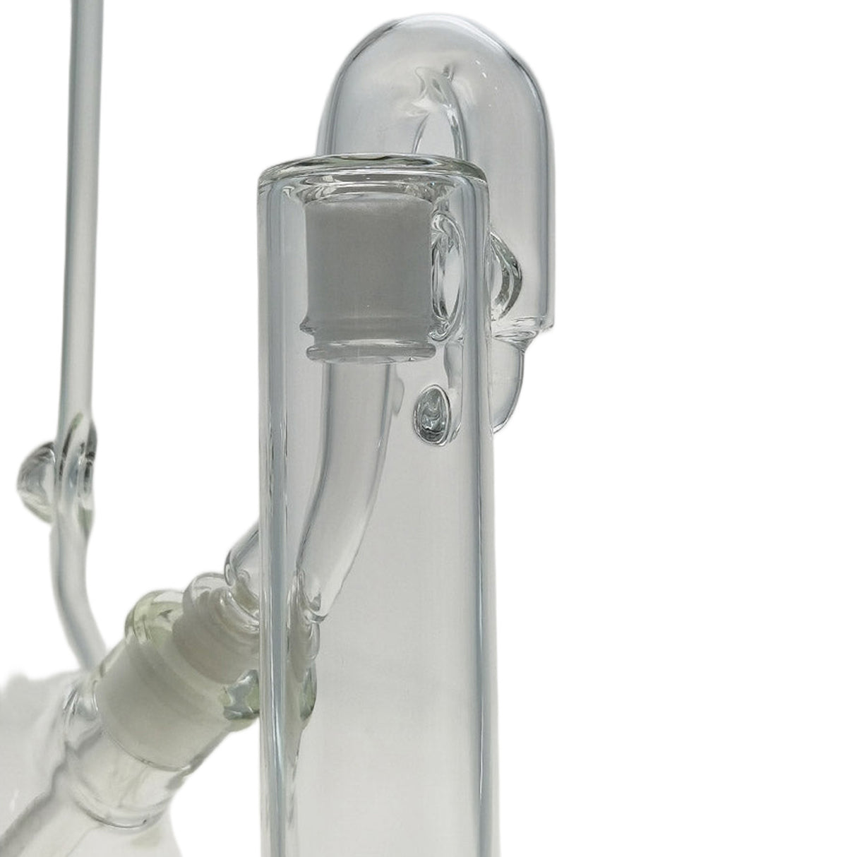 Thick Ass Glass Quartz Ash Catcher 14M-18F 3.75" Downstem