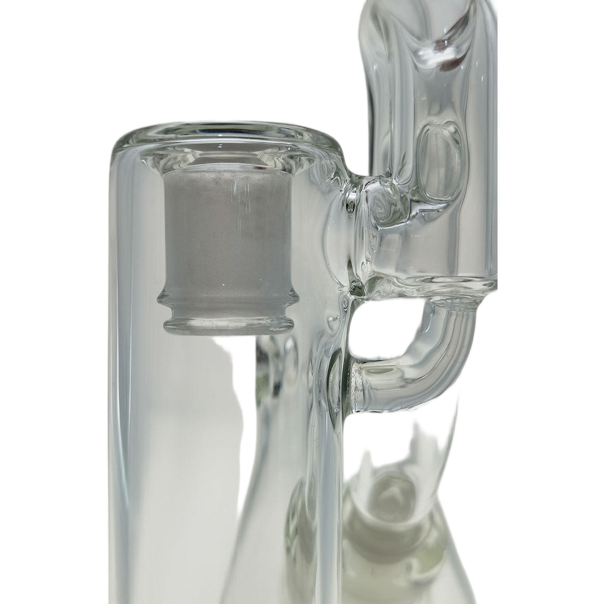 Thick Ass Glass Quartz Ash Catcher 14M-18F 3.75" Downstem