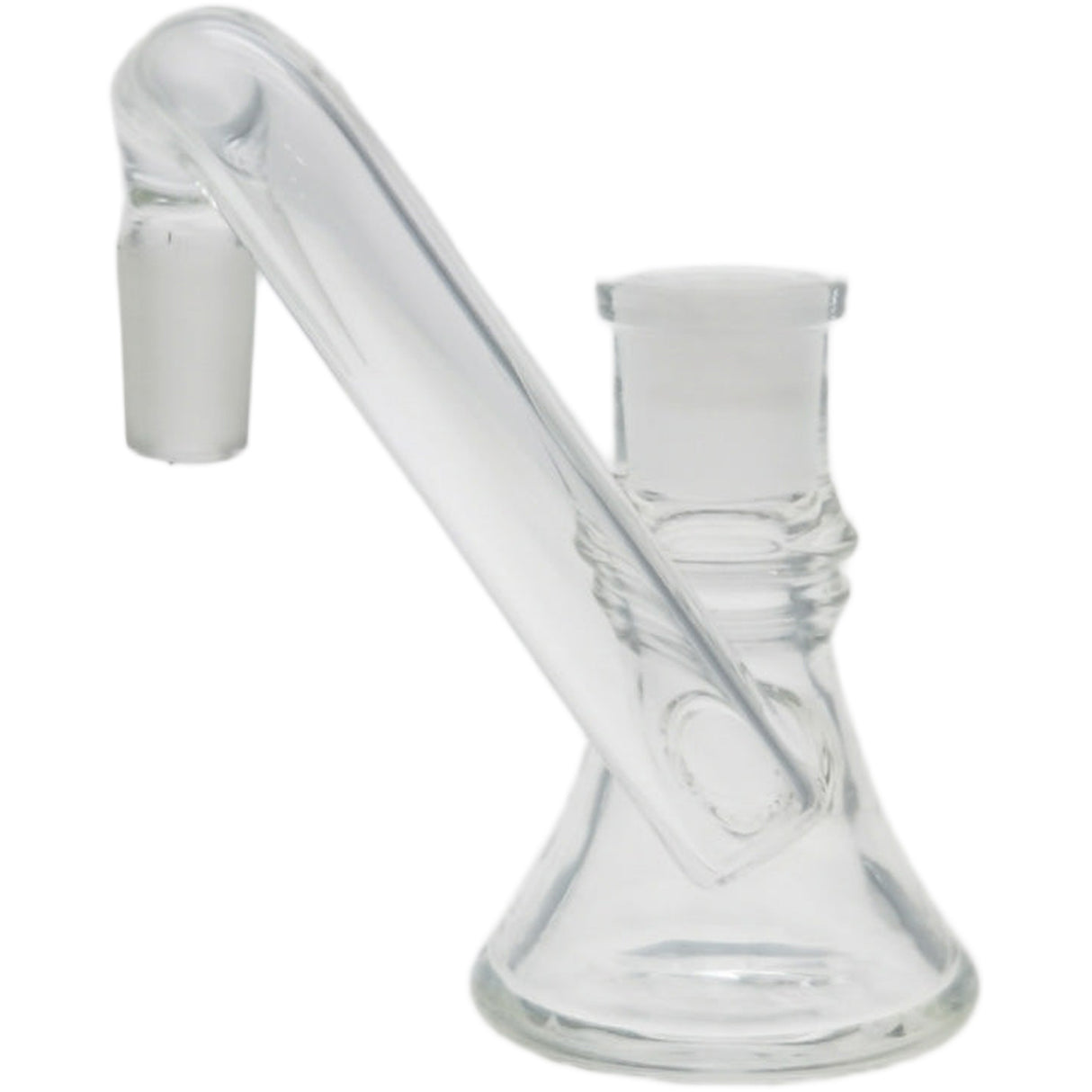 Thick Ass Glass Quartz Ash Catcher & Drop Down Adapter - Dual Size