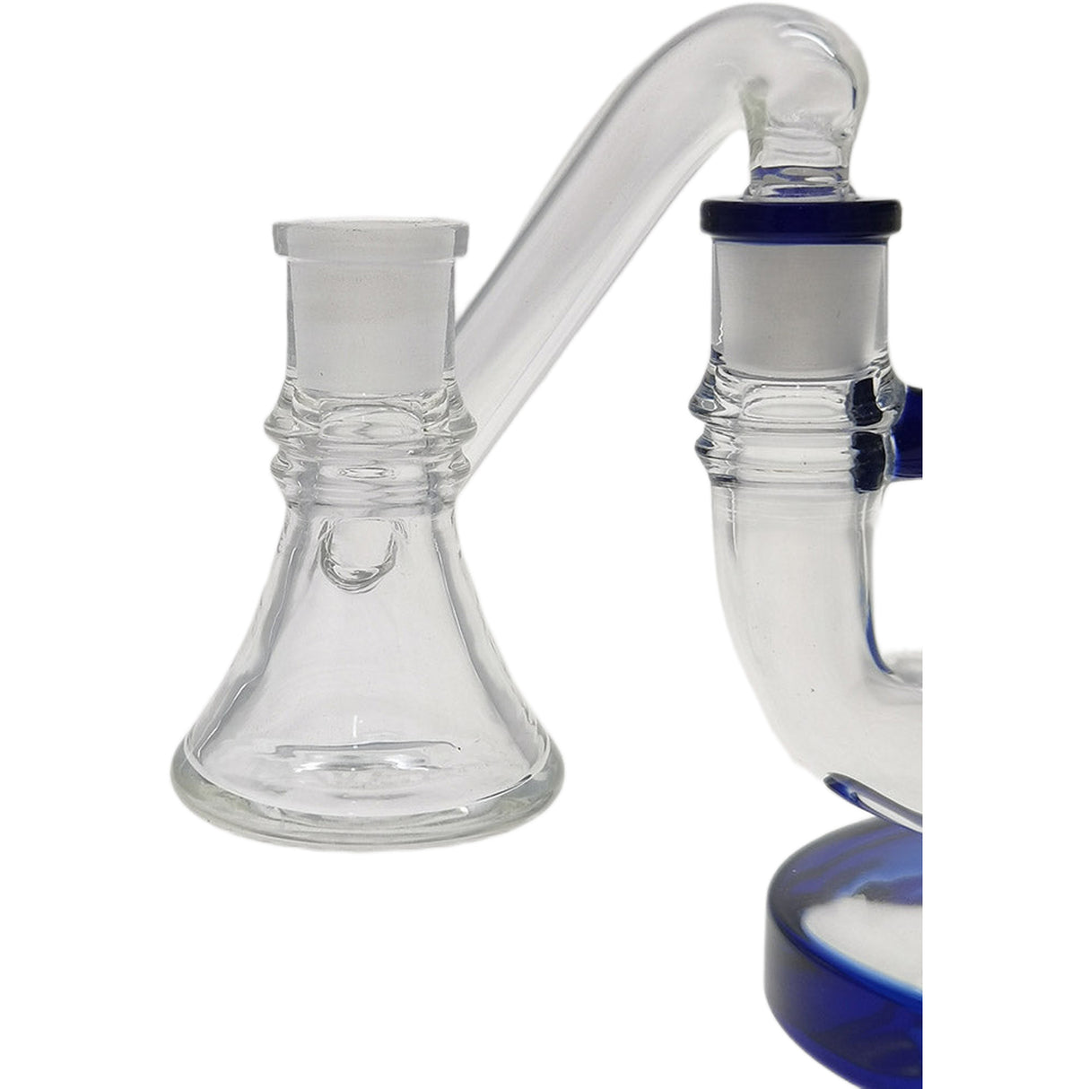 Thick Ass Glass Quartz Ash Catcher & Drop Down Adapter - Dual Size