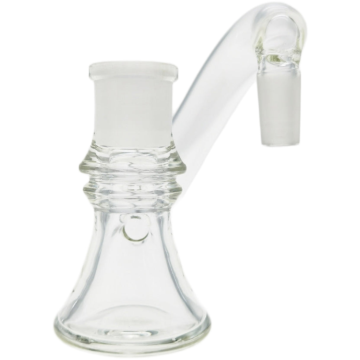 Thick Ass Glass Quartz Ash Catcher & Drop Down Adapter - Dual Size
