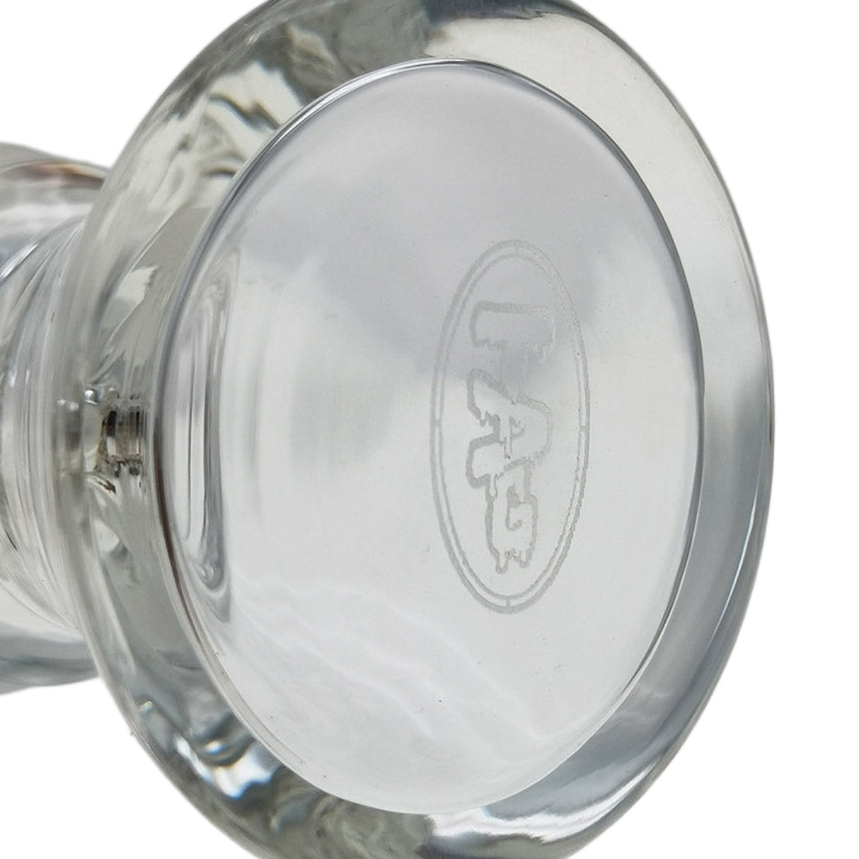 Thick Ass Glass Quartz Ash Catcher & Drop Down Adapter - Dual Size