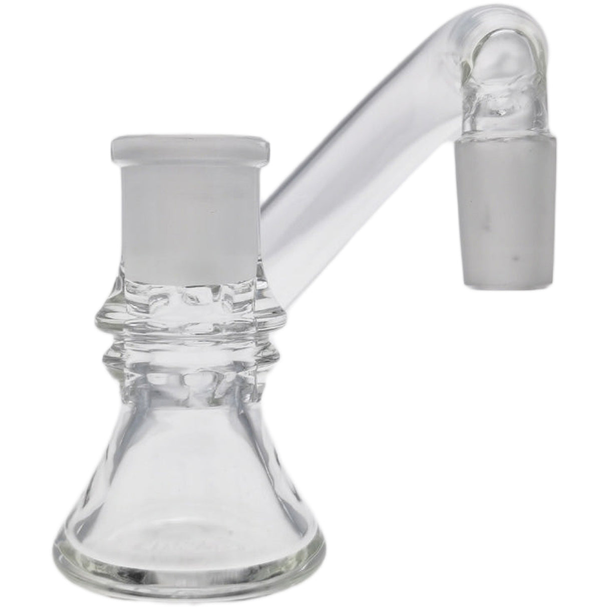Thick Ass Glass Quartz Ash Catcher & Drop Down Adapter - Dual Size