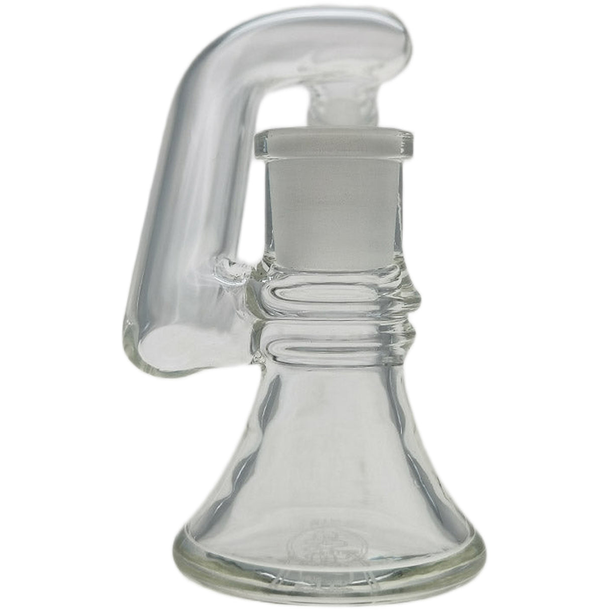 Thick Ass Glass Quartz Ash Catcher & Drop Down Adapter - Dual Size