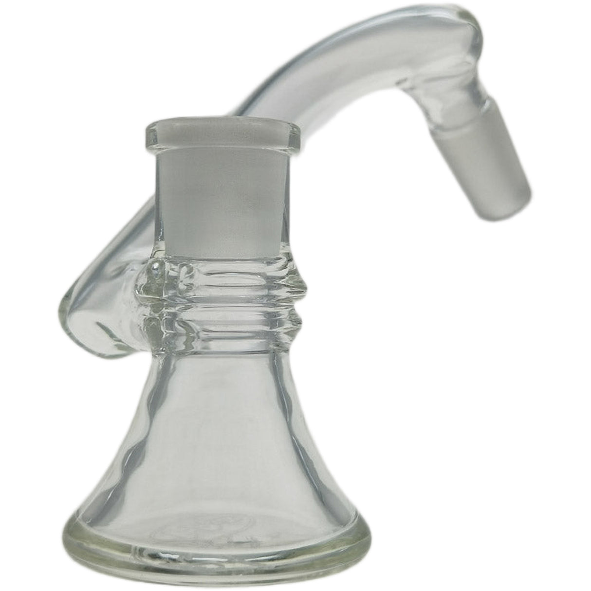 Thick Ass Glass Quartz Ash Catcher & Drop Down Adapter - Dual Size