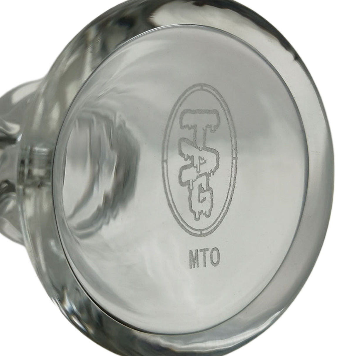 Thick Ass Glass Quartz Ash Catcher & Drop Down Adapter - Dual Size