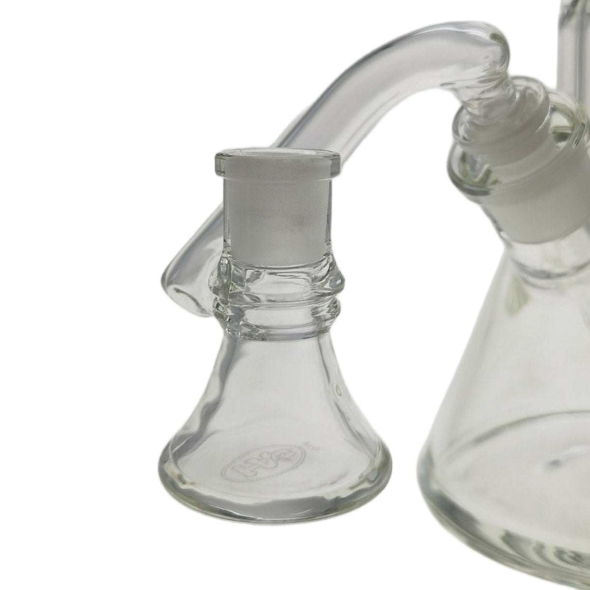 Thick Ass Glass Quartz Ash Catcher & Drop Down Adapter - Dual Size