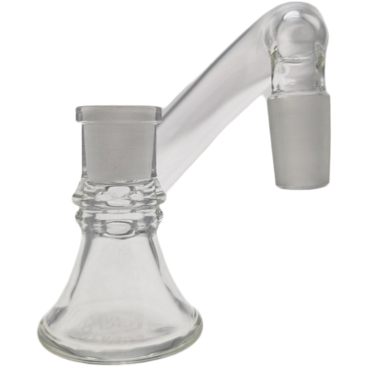 Thick Ass Glass Quartz Ash Catcher & Drop Down Adapter - Dual Size