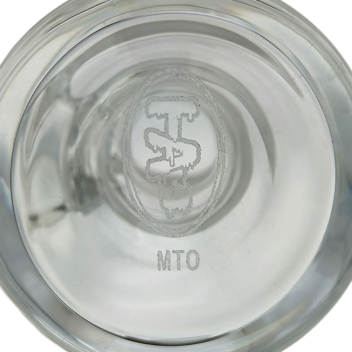 Thick Ass Glass Quartz Ash Catcher & Drop Down Adapter - Dual Size