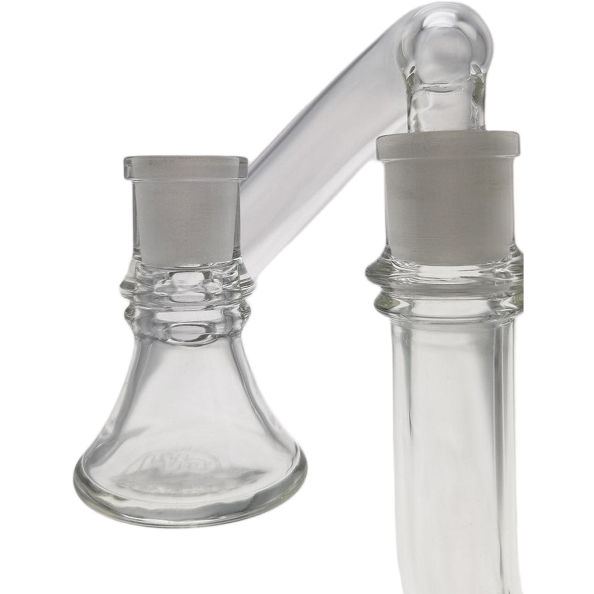 Thick Ass Glass Quartz Ash Catcher & Drop Down Adapter - Dual Size
