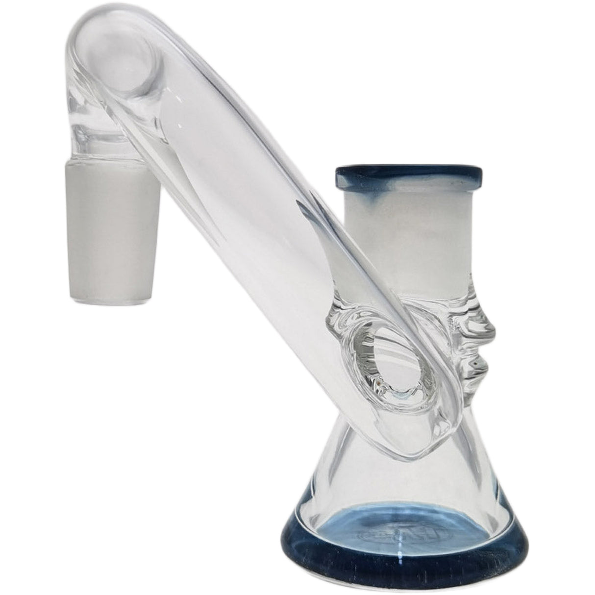 Thick Ass Glass Quartz Ash Catcher & Drop Down Adapter - Dual Size