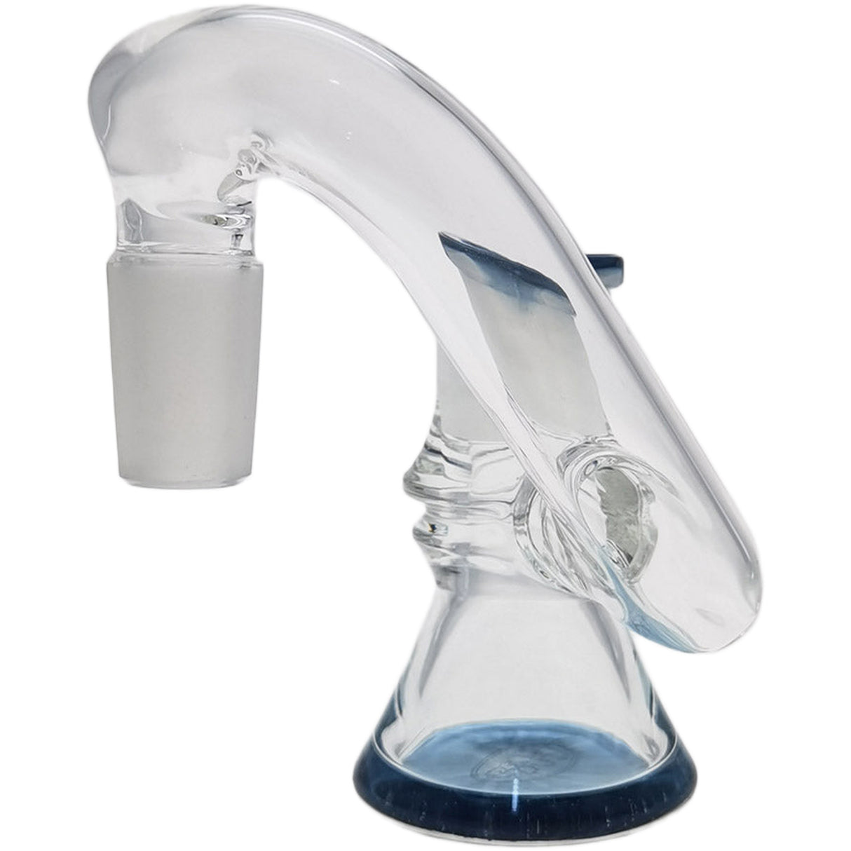 Thick Ass Glass Quartz Ash Catcher & Drop Down Adapter - Dual Size