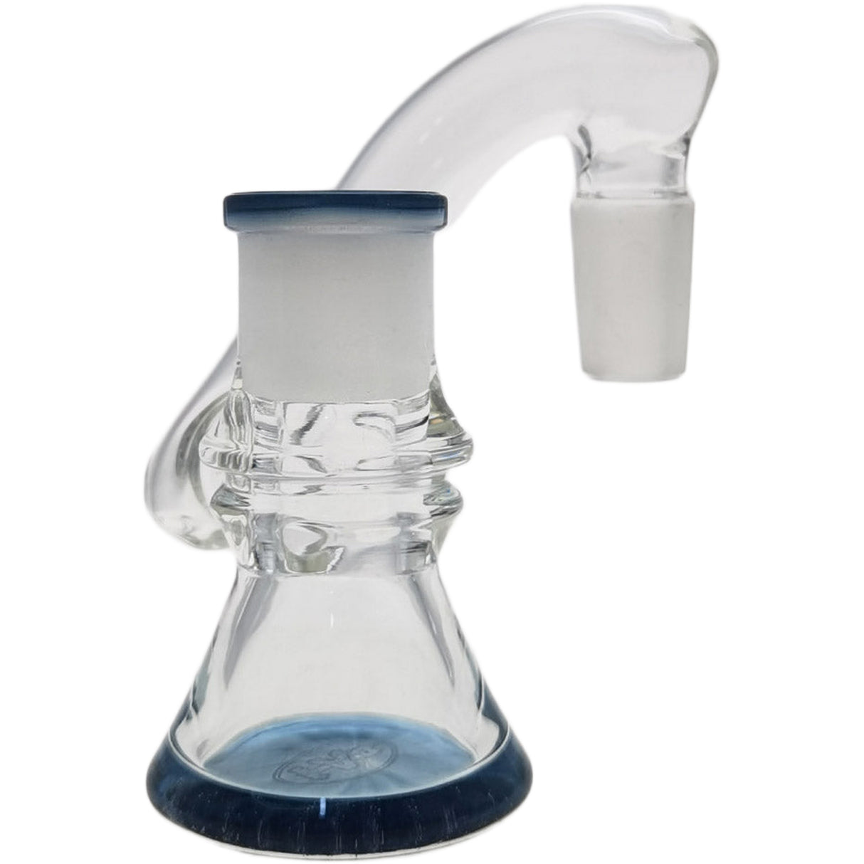 Thick Ass Glass Quartz Ash Catcher & Drop Down Adapter - Dual Size