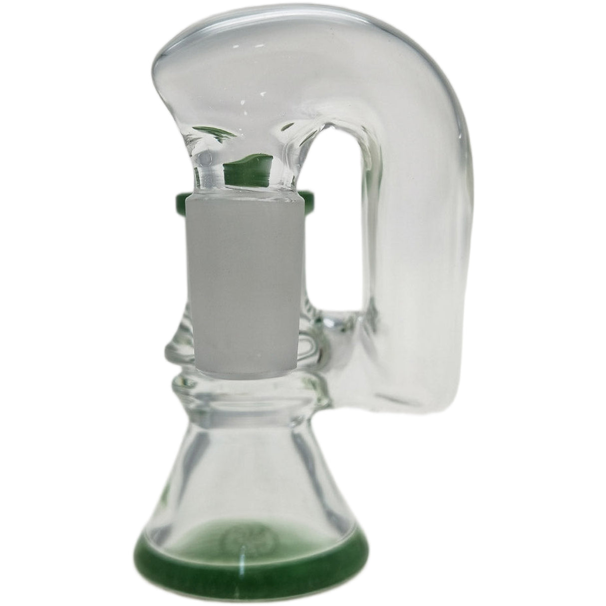 Thick Ass Glass Quartz Ash Catcher & Drop Down Adapter - Dual Size
