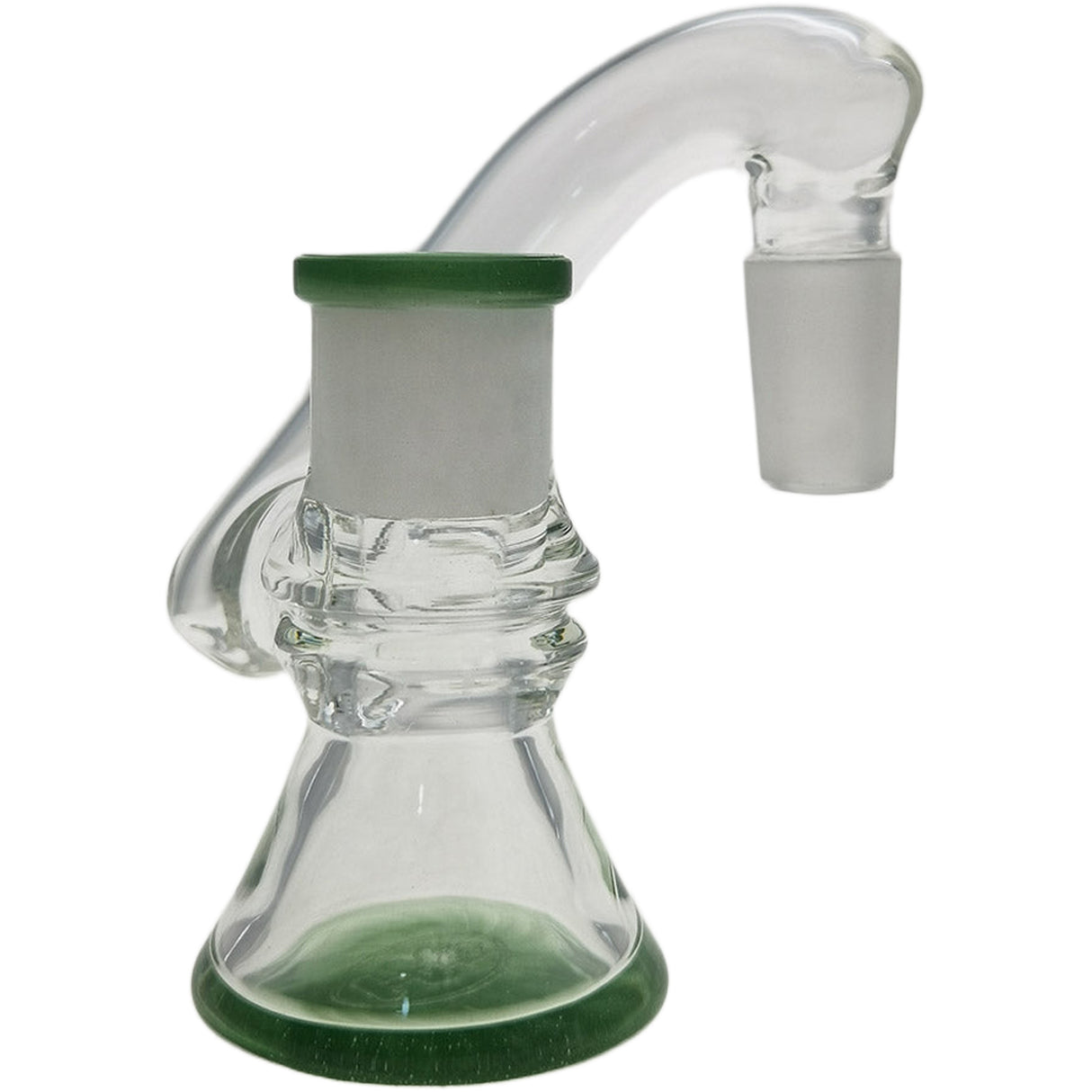 Thick Ass Glass Quartz Ash Catcher & Drop Down Adapter - Dual Size