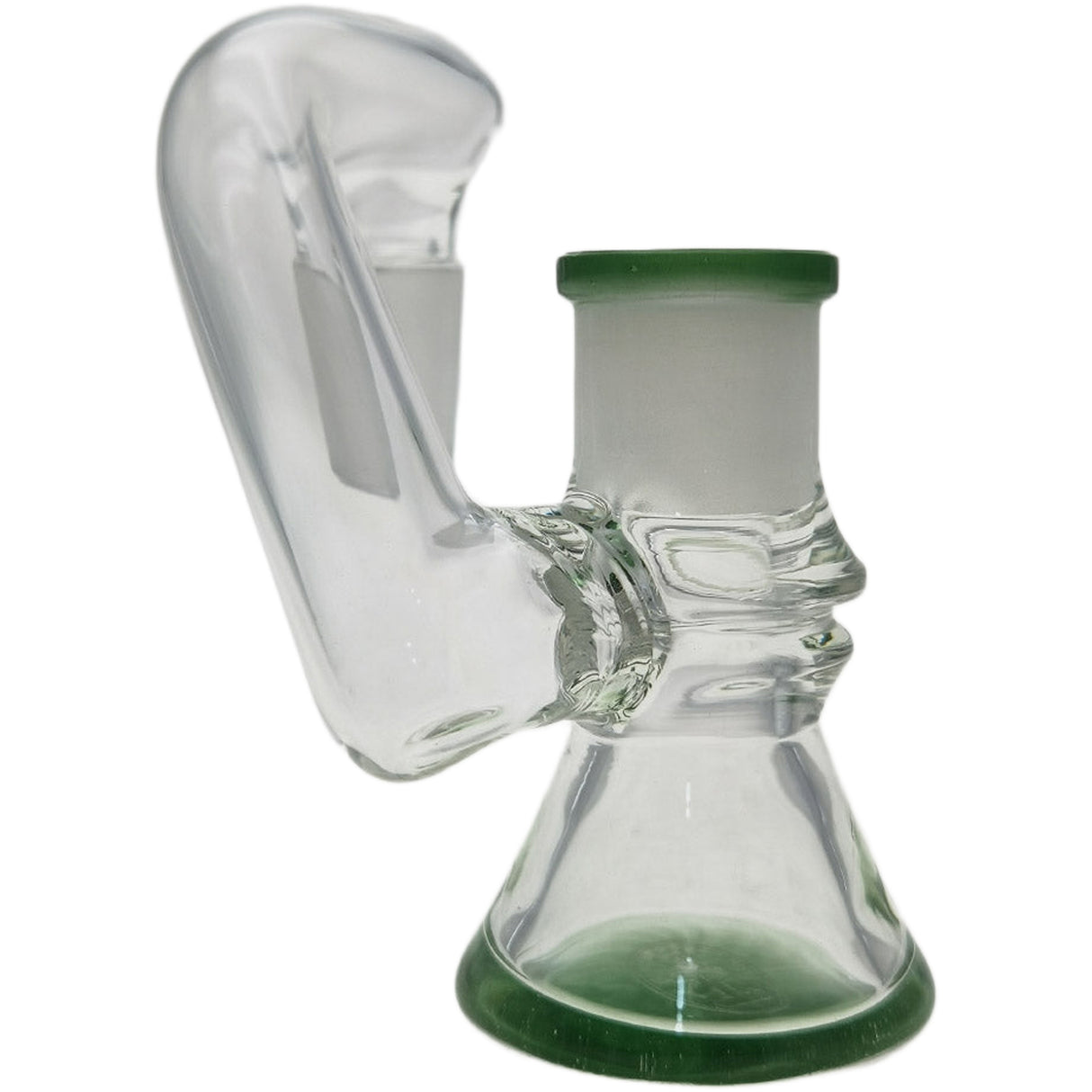 Thick Ass Glass Quartz Ash Catcher & Drop Down Adapter - Dual Size