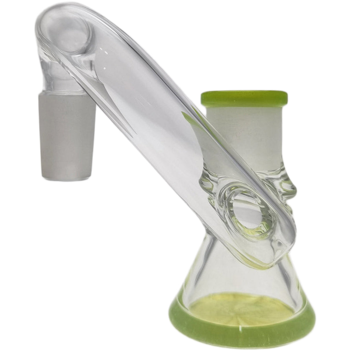 Thick Ass Glass Quartz Ash Catcher & Drop Down Adapter - Dual Size