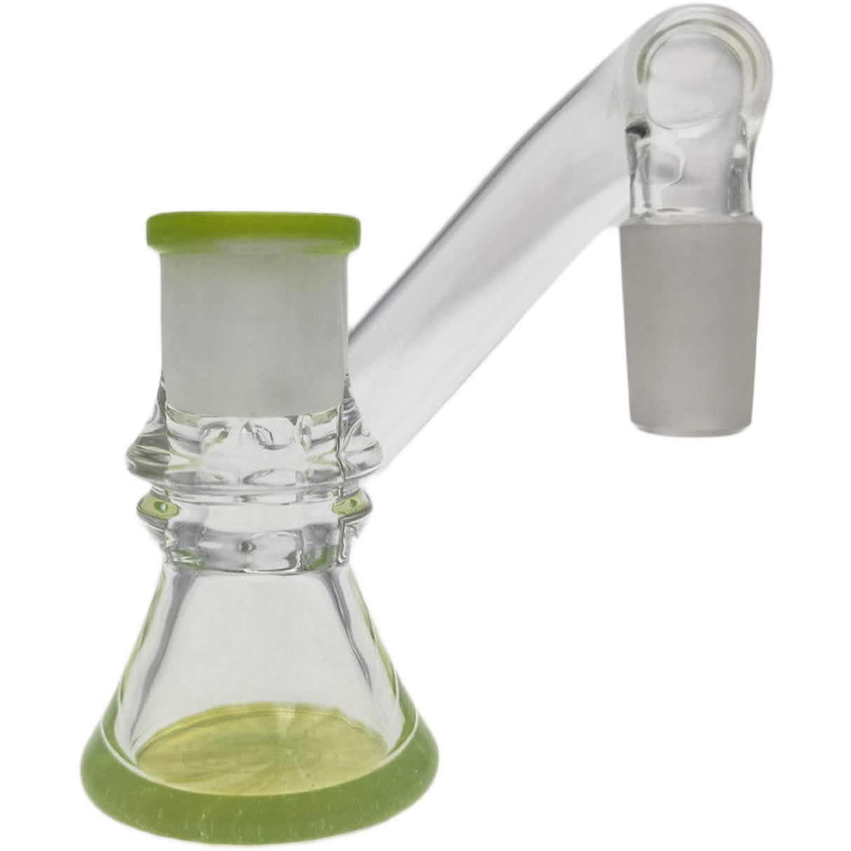Thick Ass Glass Quartz Ash Catcher & Drop Down Adapter - Dual Size