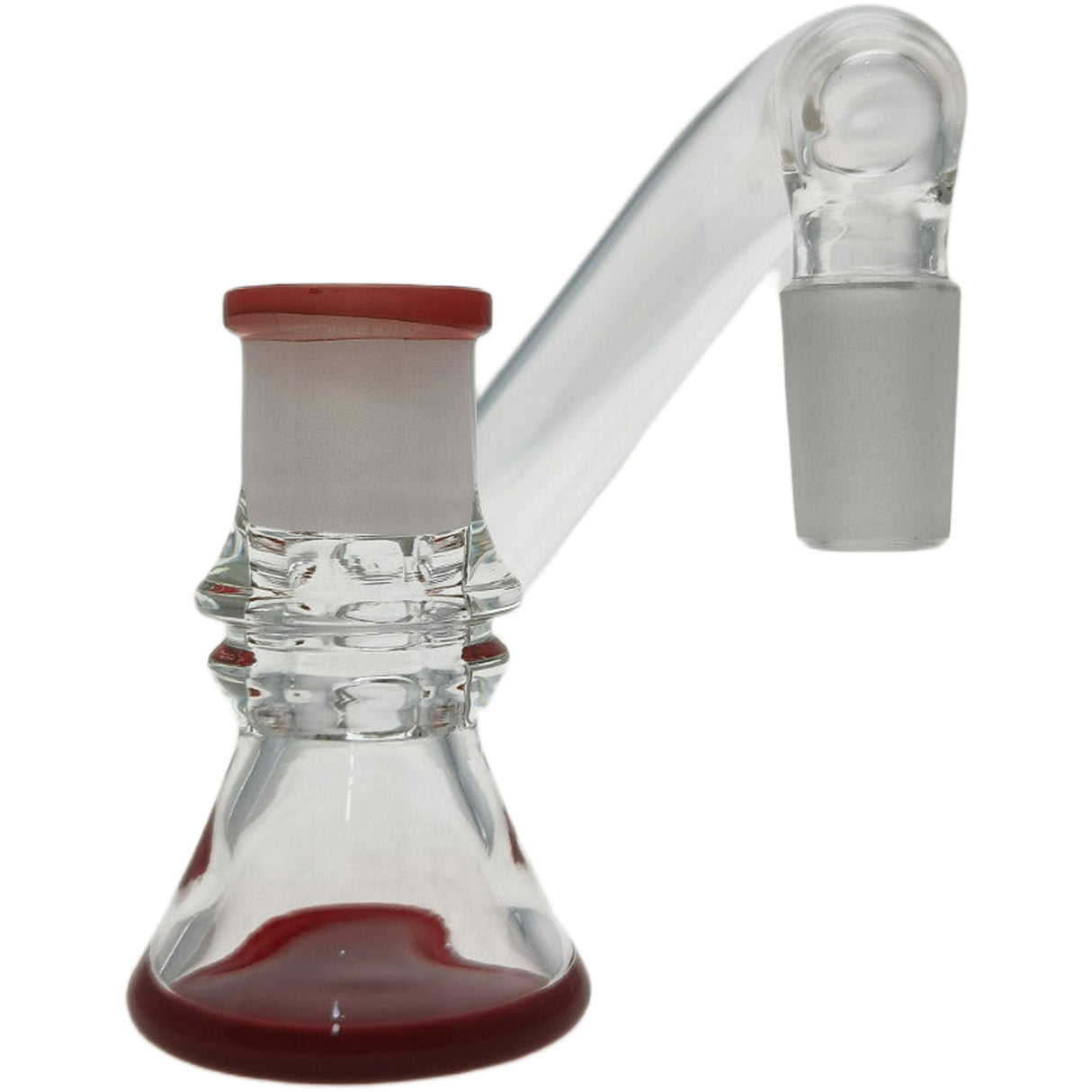 Thick Ass Glass Quartz Ash Catcher & Drop Down Adapter - Dual Size