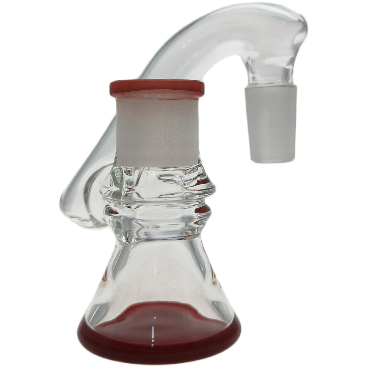 Thick Ass Glass Quartz Ash Catcher & Drop Down Adapter - Dual Size