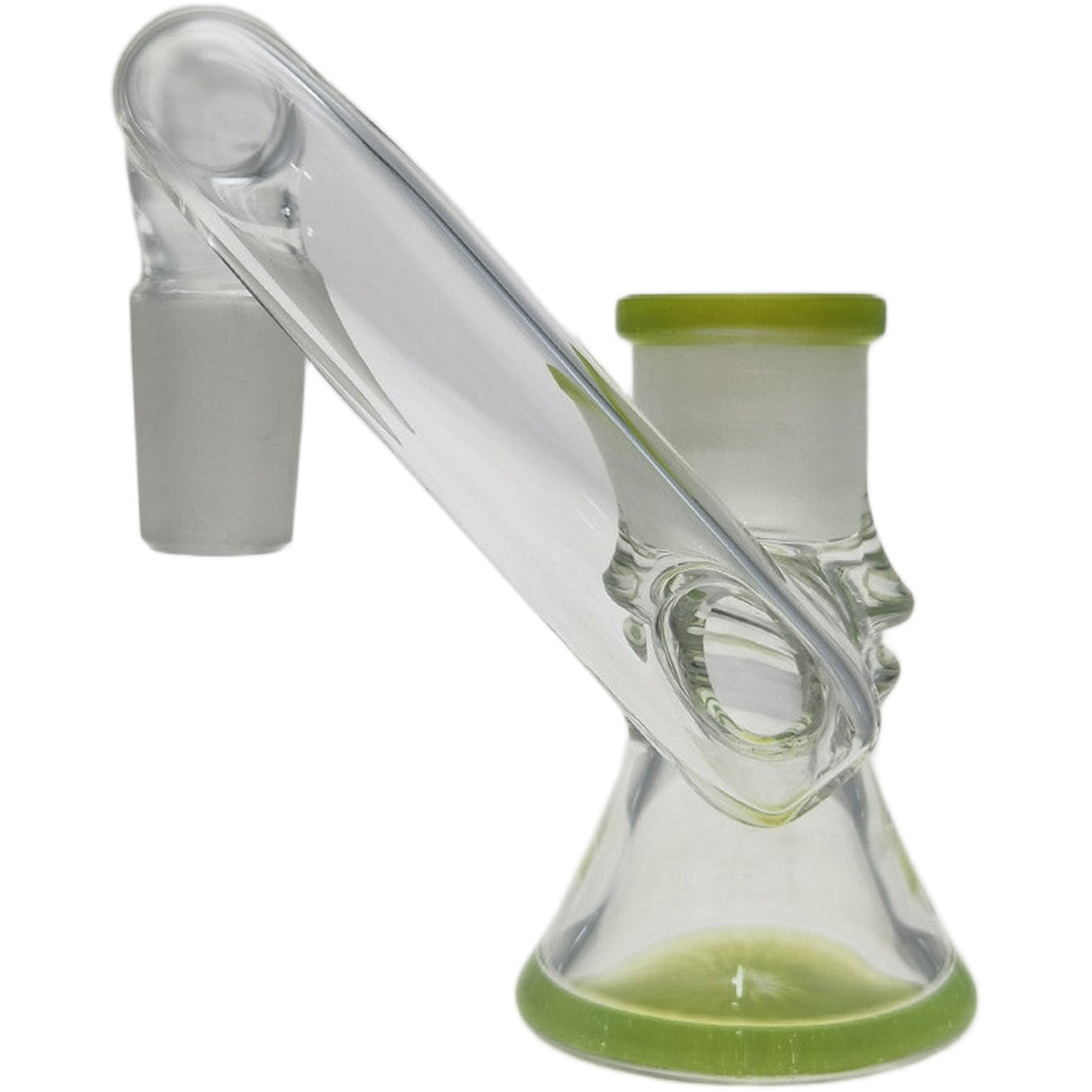 Thick Ass Glass Quartz Ash Catcher & Drop Down Adapter - Dual Size