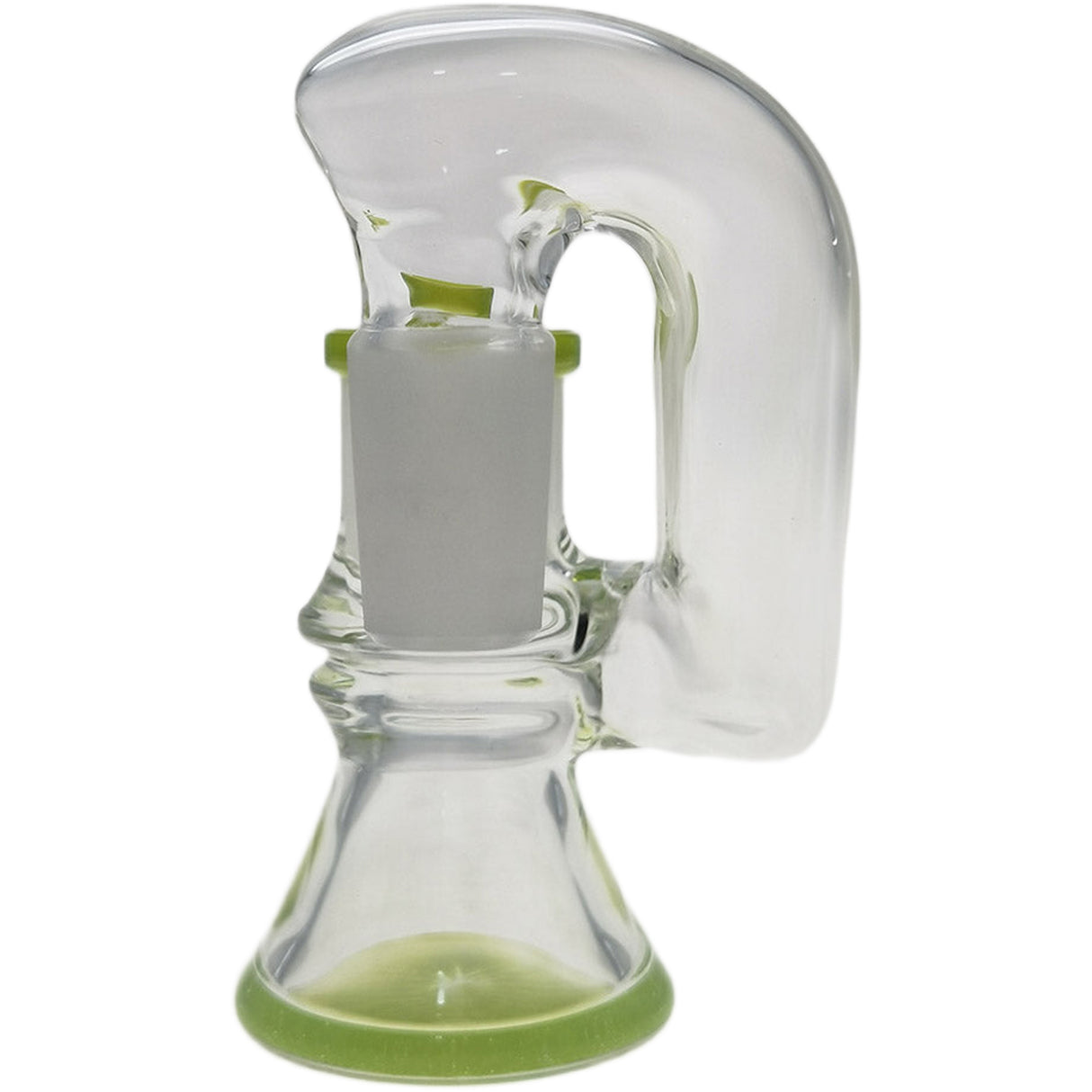 Thick Ass Glass Quartz Ash Catcher & Drop Down Adapter - Dual Size