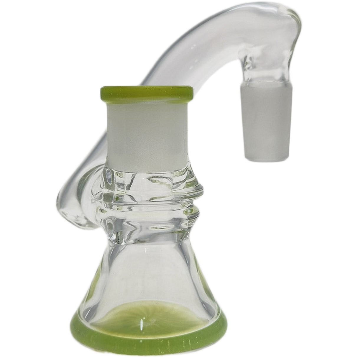 Thick Ass Glass Quartz Ash Catcher & Drop Down Adapter - Dual Size