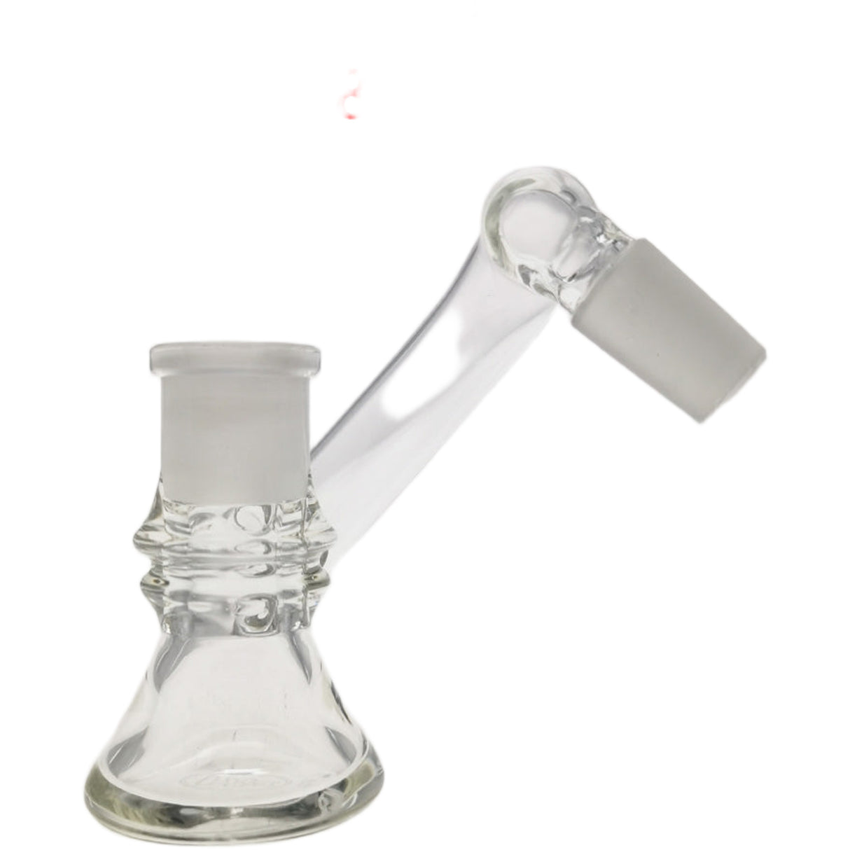 Thick Ass Glass Quartz Ash Catcher & Drop Down Adapter - Dual Size