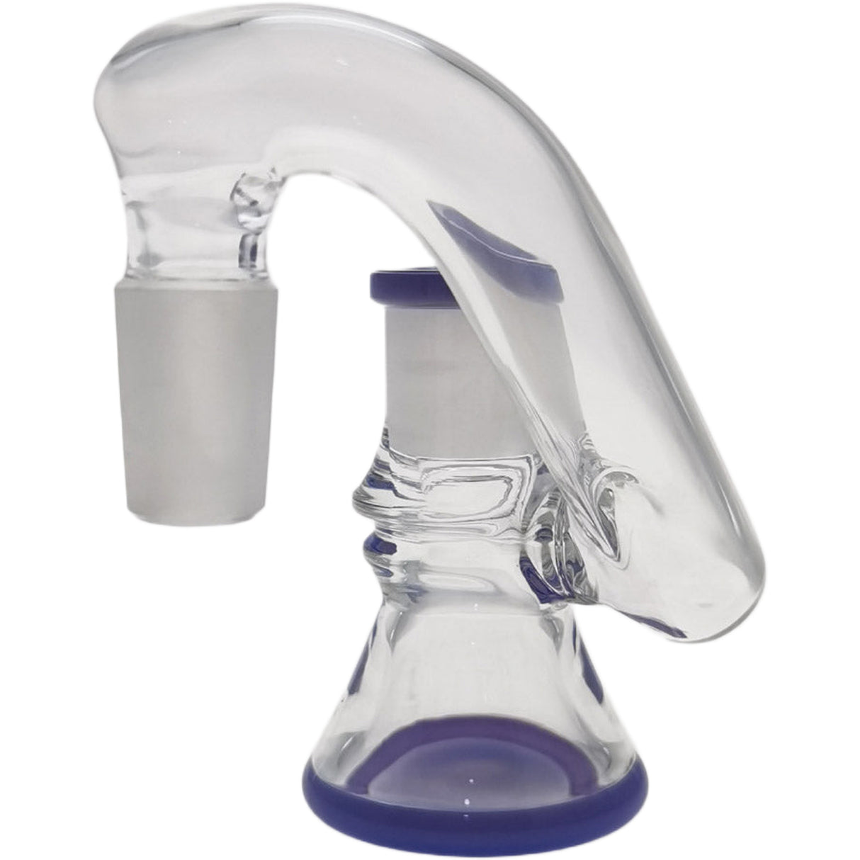 Thick Ass Glass Quartz Ash Catcher & Drop Down Adapter - Dual Size