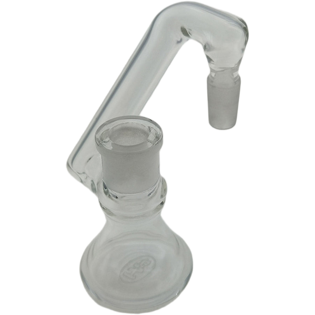 Thick Ass Glass Quartz Ash Catcher & Drop Down Adapter - Dual Size