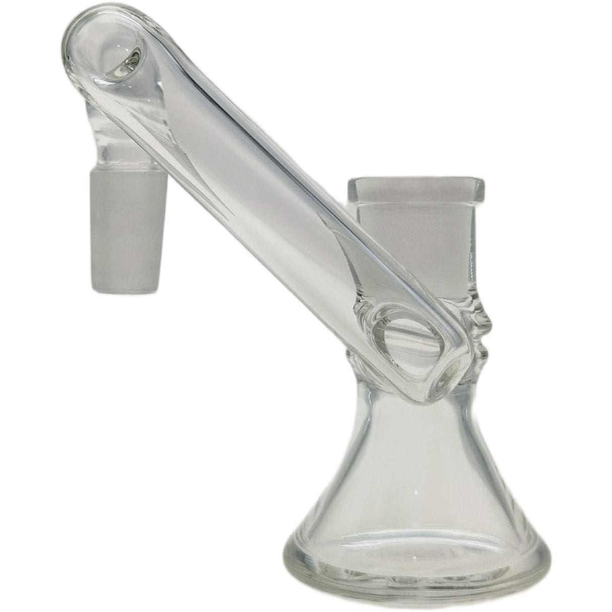 Thick Ass Glass Quartz Ash Catcher & Drop Down Adapter - Dual Size