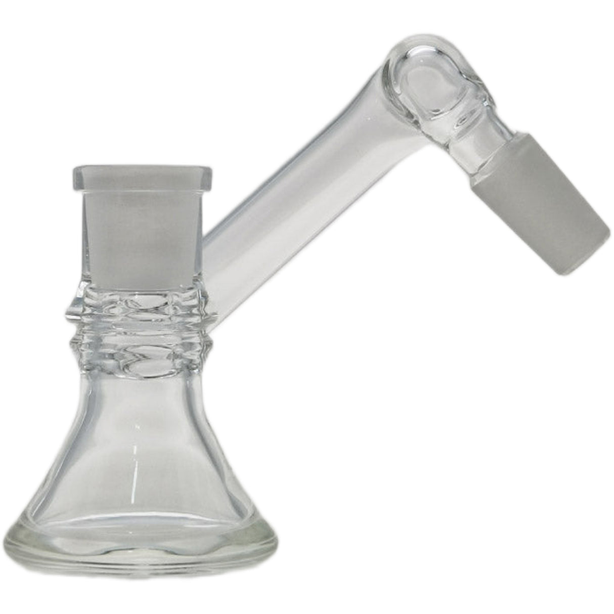 Thick Ass Glass Quartz Ash Catcher & Drop Down Adapter - Dual Size