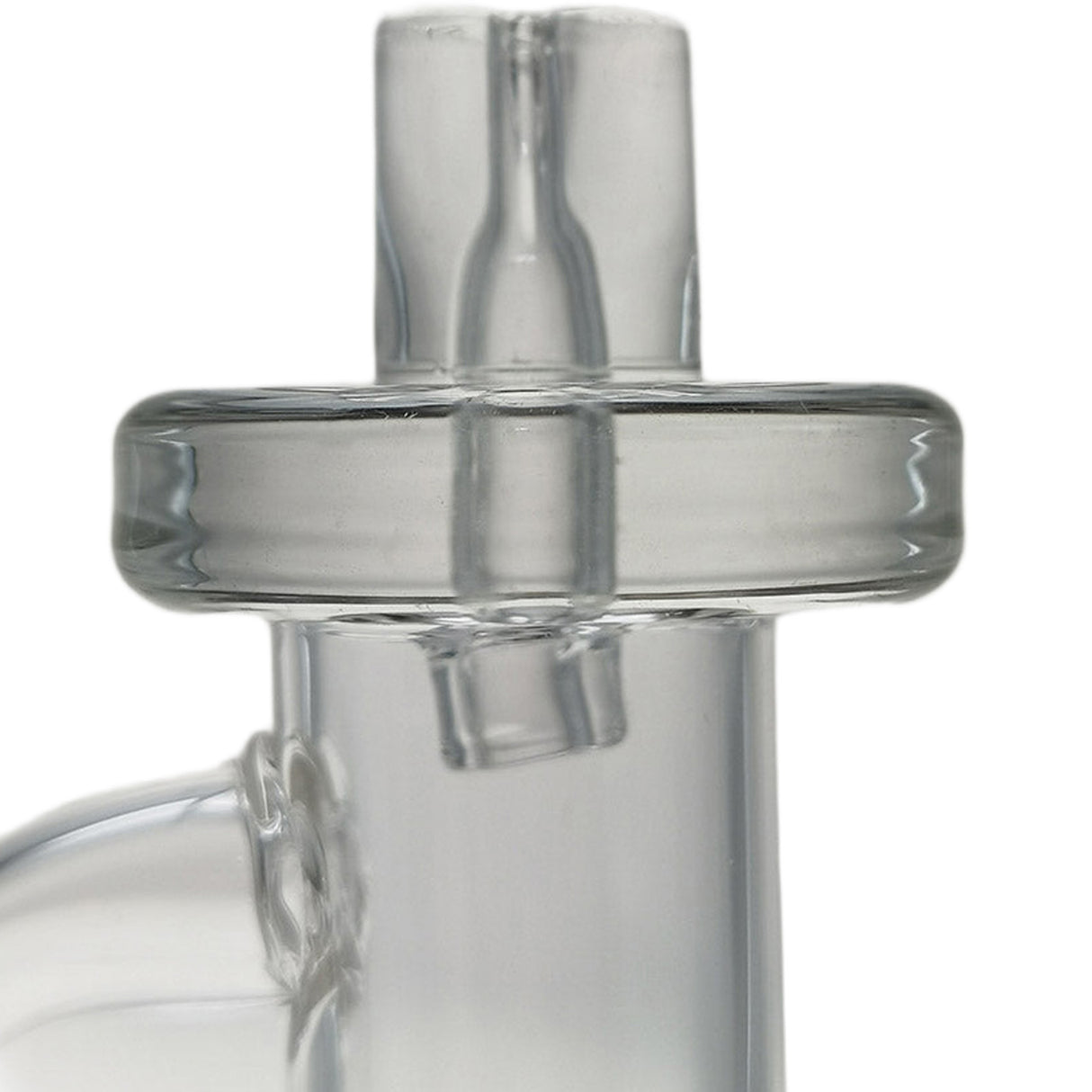 Thick Ass Glass Quartz Carb Cap w/ Directional Air-Flow & Handle