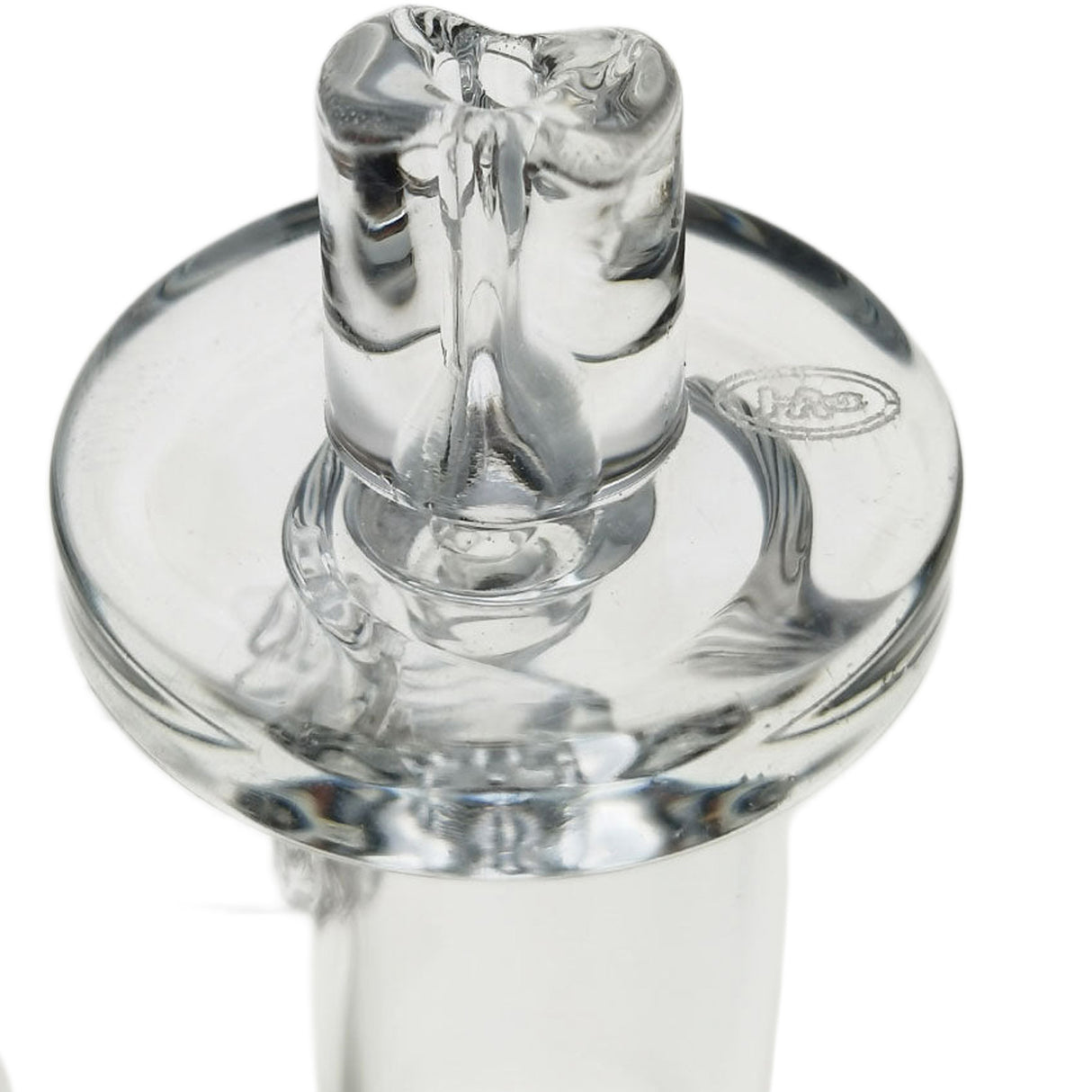 Thick Ass Glass Quartz Carb Cap w/ Directional Air-Flow & Handle