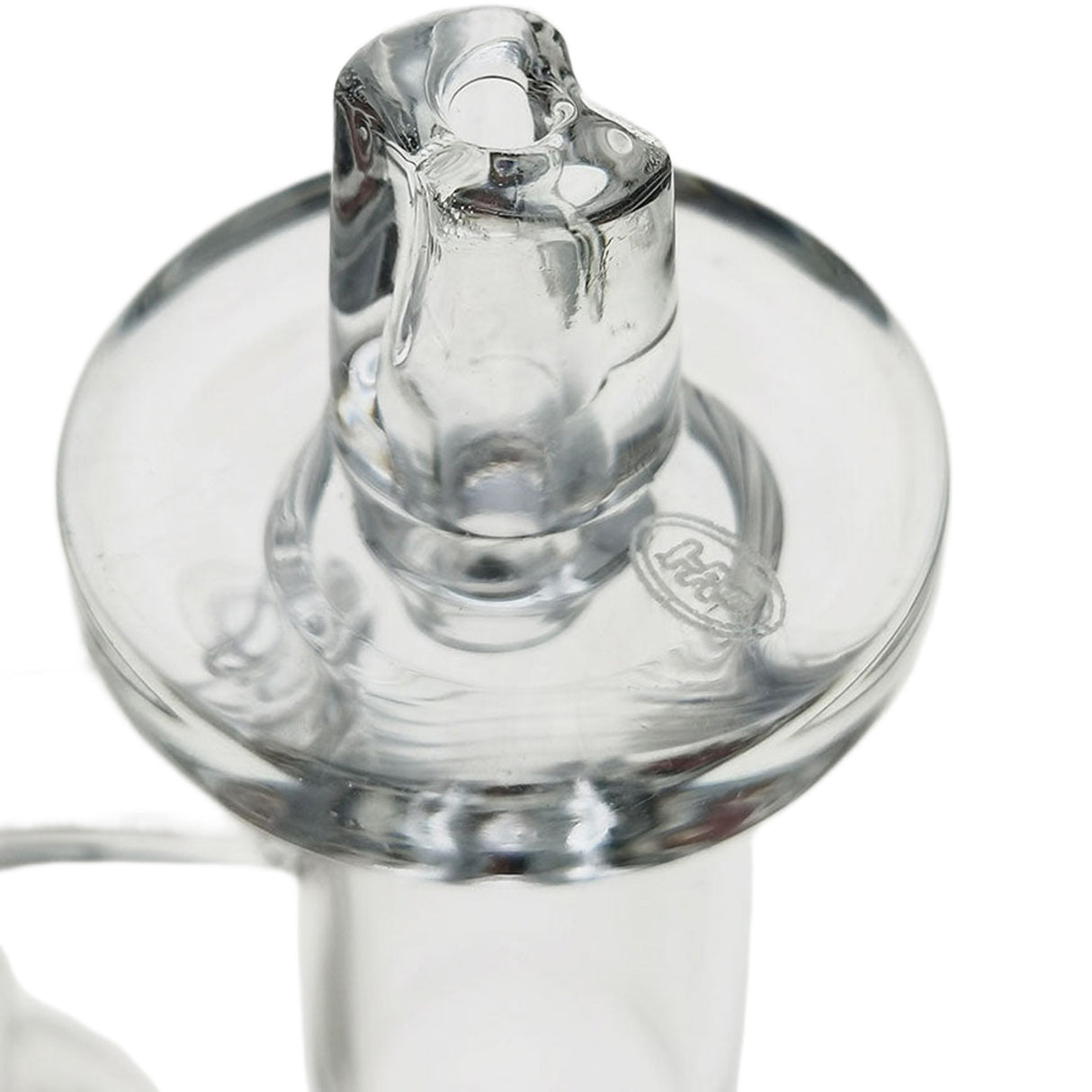 Thick Ass Glass Quartz Carb Cap w/ Directional Air-Flow & Handle